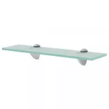 Lebegő üvegpolc 40x10 cm 8 mm