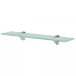 Lebegő üvegpolc 50x10 cm 8 mm