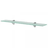 lebegő polc üveg 60x10 cm 8 mm