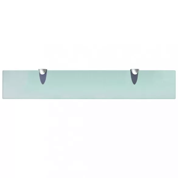 lebegő polc üveg 60x10 cm 8 mm