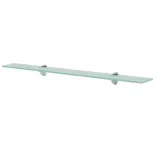 lebegő polc üveg 80x10 cm 8 mm