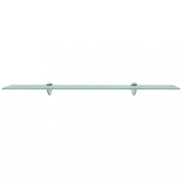 lebegő polc üveg 80x10 cm 8 mm