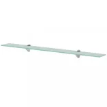 Lebegő üvegpolc 90x10 cm 8 mm