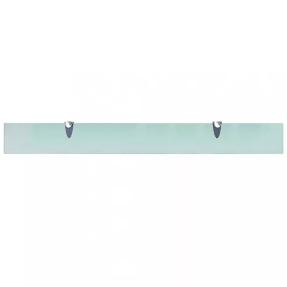 Lebegő üvegpolc 90x10 cm 8 mm