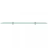 lebegő polc üveg 100x10 cm 8 mm