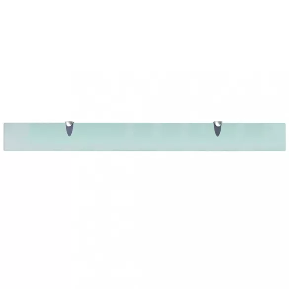 lebegő polc üveg 100x10 cm 8 mm