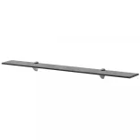 lebegő polc üveg 90x10 cm 8 mm