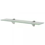 lebegő polc üveg 50x10 cm 8 mm