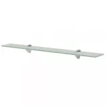 lebegő üvegpolc 70x10 cm 8 mm