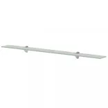 lebegő polc üveg 100x10 cm 8 mm