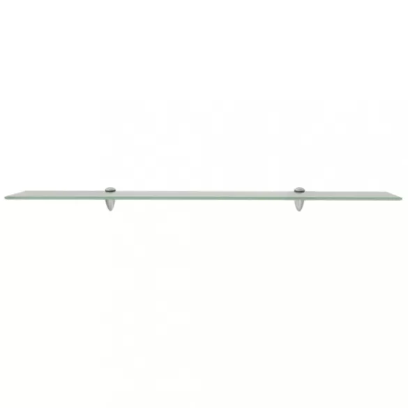 lebegő polc üveg 100x10 cm 8 mm