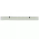 lebegő polc üveg 100x10 cm 8 mm