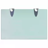 lebegő polc üveg 30x20 cm 8 mm