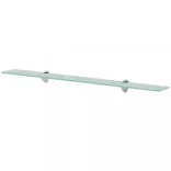 lebegő polc üveg 90x20 cm 8 mm