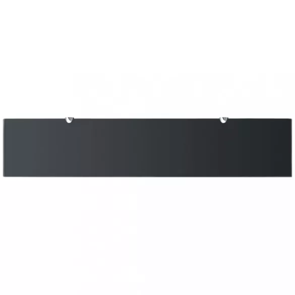 lebegő polc üveg 100x20 cm 8 mm