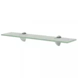 Lebegő üvegpolc 50x20 cm 8 mm