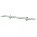 lebegő polc üveg 60x20 cm 8 mm