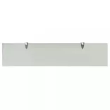 lebegő polc üveg 90x20 cm 8 mm