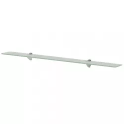 lebegő polc üveg 100x20 cm 8 mm