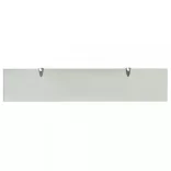 lebegő polc üveg 100x20 cm 8 mm