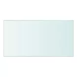 30x15 cm átlátszó panel üvegpolc