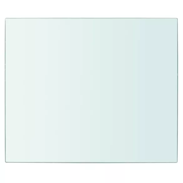 30x25 cm átlátszó panel üvegpolc