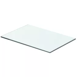 Átlátszó üvegpolc 40x20 cm