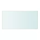 Átlátszó üvegpolc 40x20 cm