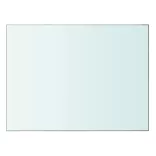 Átlátszó üvegpolc panel 40x30 cm