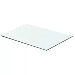Átlátszó üvegpolc panel 50x30 cm