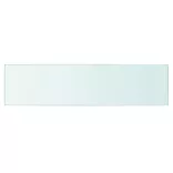 60x15 cm átlátszó panel üvegpolc