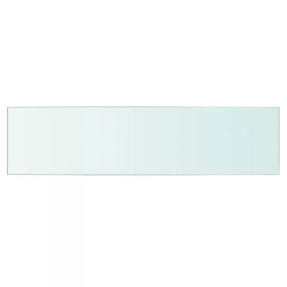 60x15 cm átlátszó panel üvegpolc