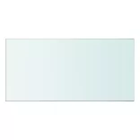 Átlátszó üvegpolc 60x30 cm