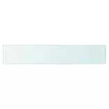 80x15 cm átlátszó panel üvegpolc