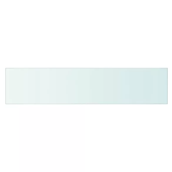 90x20 cm átlátszó panel üvegpolc