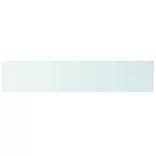 Átlátszó üvegpolc 100x20 cm