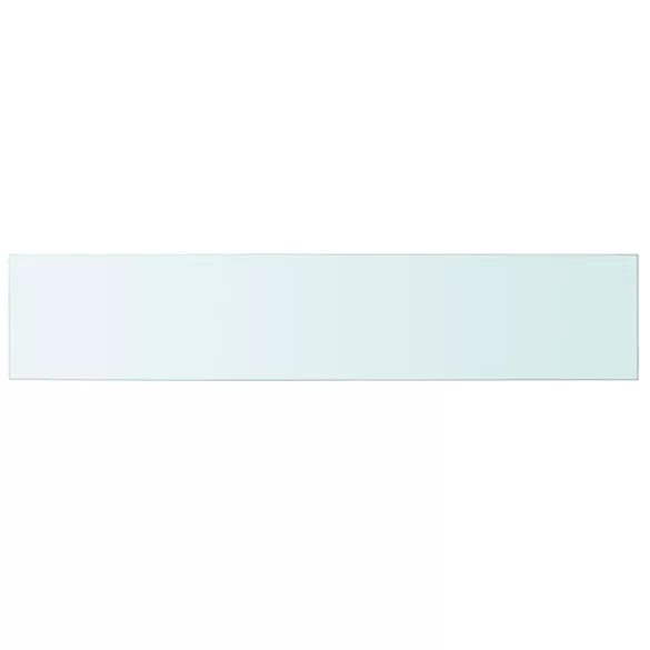 Átlátszó üvegpolc 100x20 cm