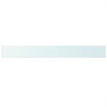 110x12 cm átlátszó panel üvegpolc