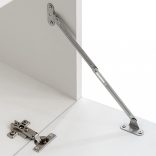 5 részes fali TV állvány szett fekete LED világítással