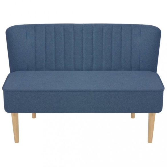 kék szövetkanapé 117 x 55,5 x 77 cm