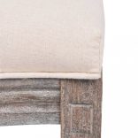 2 db krémszínű szövet étkezőszék