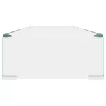 TV/monitor állvány  átlátszó üveg 90x30x13 cm