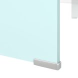 zöld üveg TV állvány/monitor magasító 100 x 30 x 13 cm