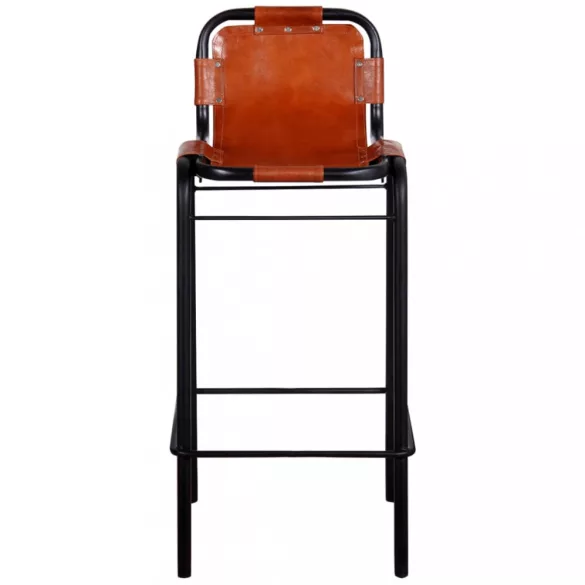 2 db valódi bőr bárszék