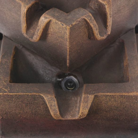 beltéri műgyanta szökőkút LED megvilágítással