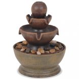 beltéri műgyanta szökőkút szivattyúval