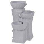 beltéri műgyanta szökőkút LED megvilágítással