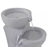 beltéri műgyanta szökőkút LED megvilágítással