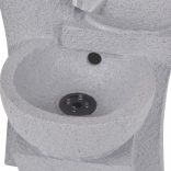 beltéri műgyanta szökőkút LED megvilágítással