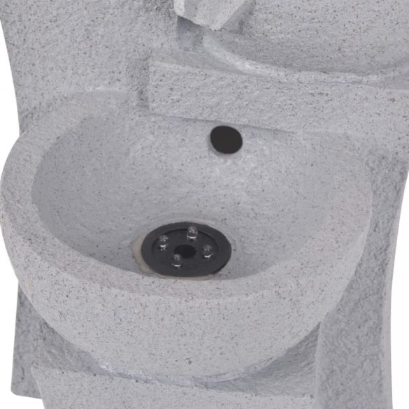 beltéri műgyanta szökőkút LED megvilágítással